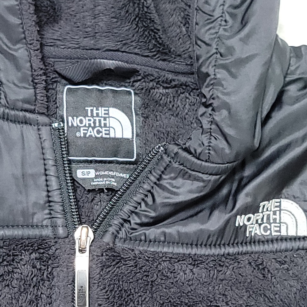 The North Face Fleece Bundle Womens Jackets Black Hooded + White Full Zip Small - Picture 2 of 13